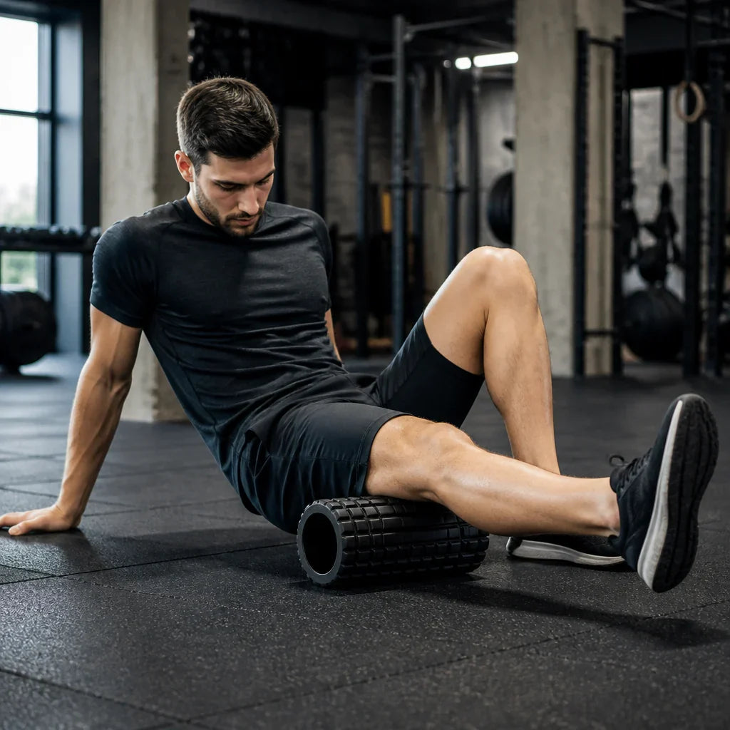 Quand utiliser le rouleau de massage : avant ou après le sport ?
