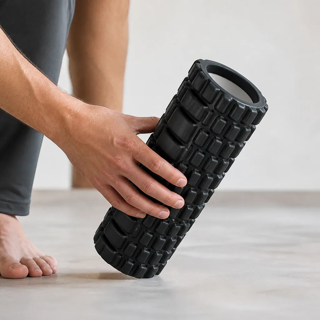 Thin leg artifact 33cm Yoga Column Foam Axis Massage roller Back Muscle  MassageThe grid Back training Muscle relaxation
