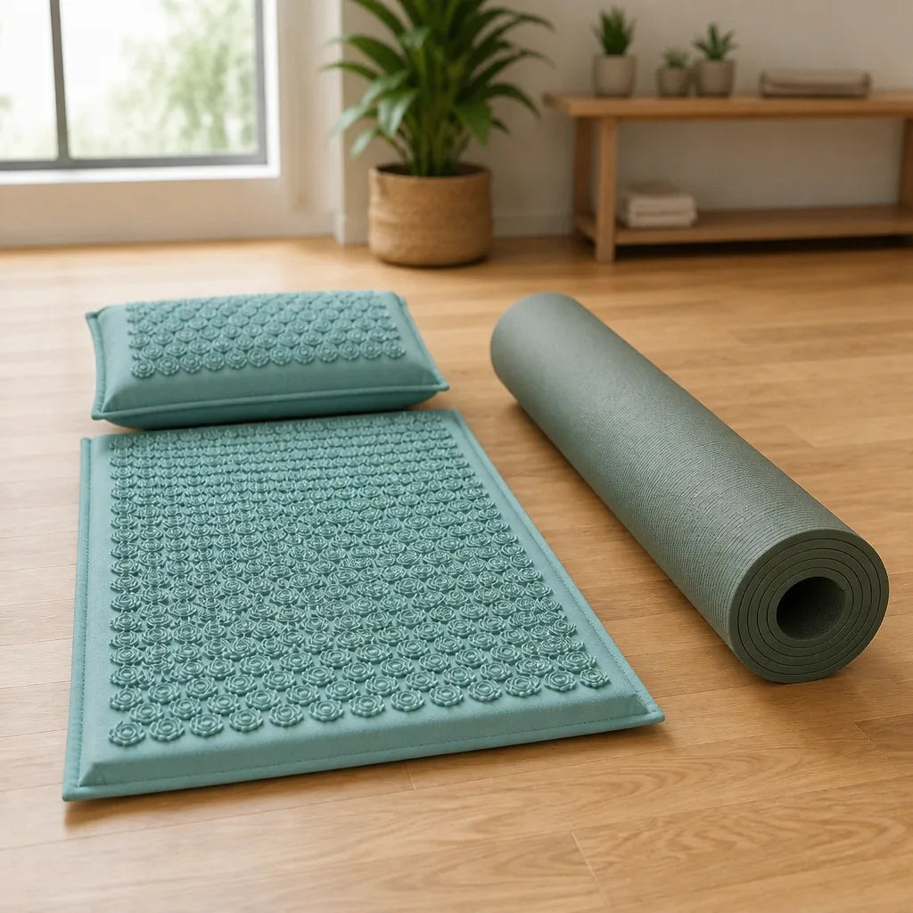 Acupression Pack Champ De Fleurs Tapis Coussin
