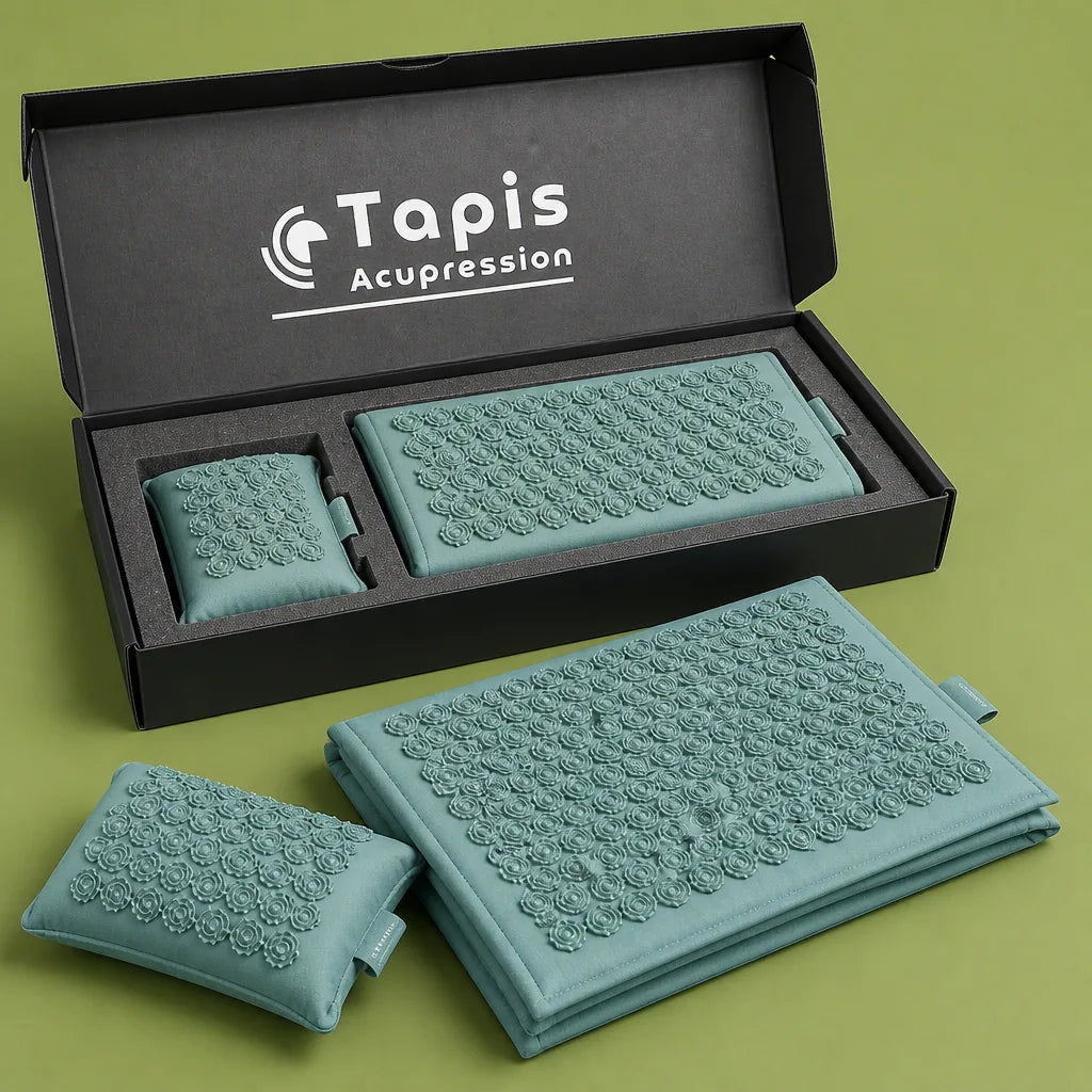 Acupression Pack Champ De Fleurs Tapis Coussin