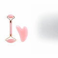 🗑️ SRC-ALIEXPRESS — Double Chin Reducer Massager Roller Beauty Stick Facial Lifting Tool Heart Shape Scraping Pink Full Body Massage Set