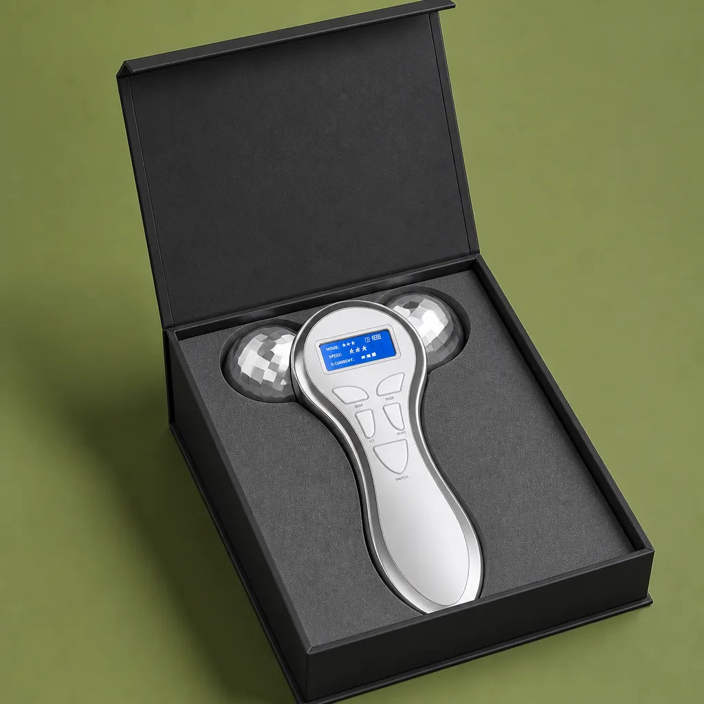 Rouleau De Massage Electrique Visage