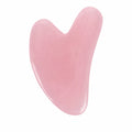 Rouleau De Massage Facial En Quartz Rose