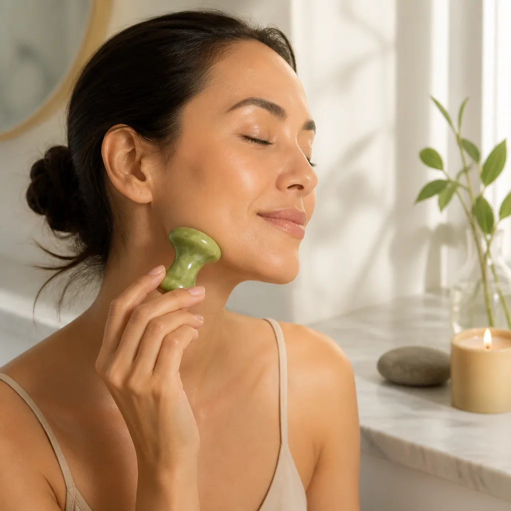 rouleau-de-massage-facial-en-quartz-vert