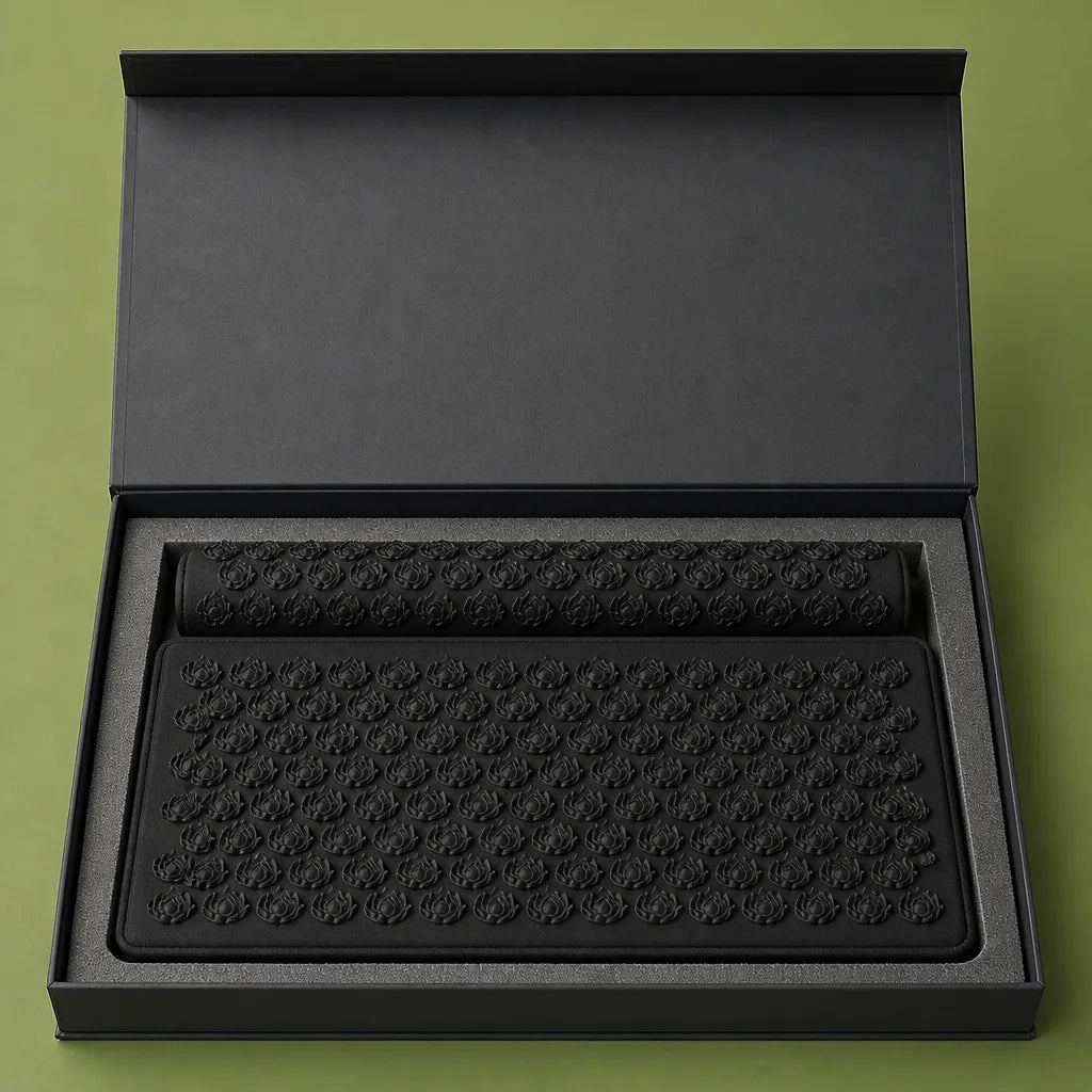 Tapis De Massage Champ De Fleurs