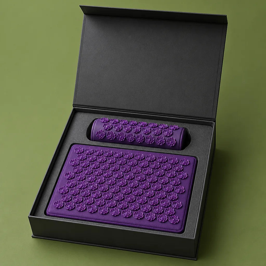 Tapis De Massage Champ De Fleurs