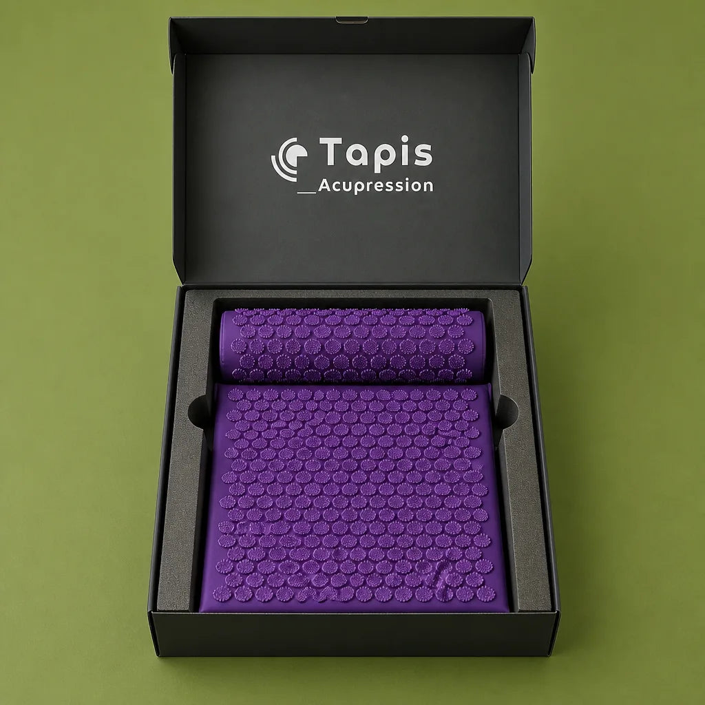 Tapis De Massage Champs De Fleurs