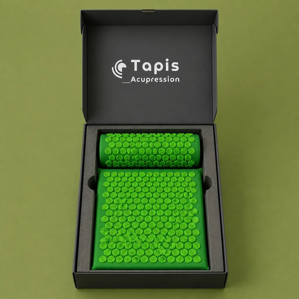 Tapis De Massage Champs De Fleurs