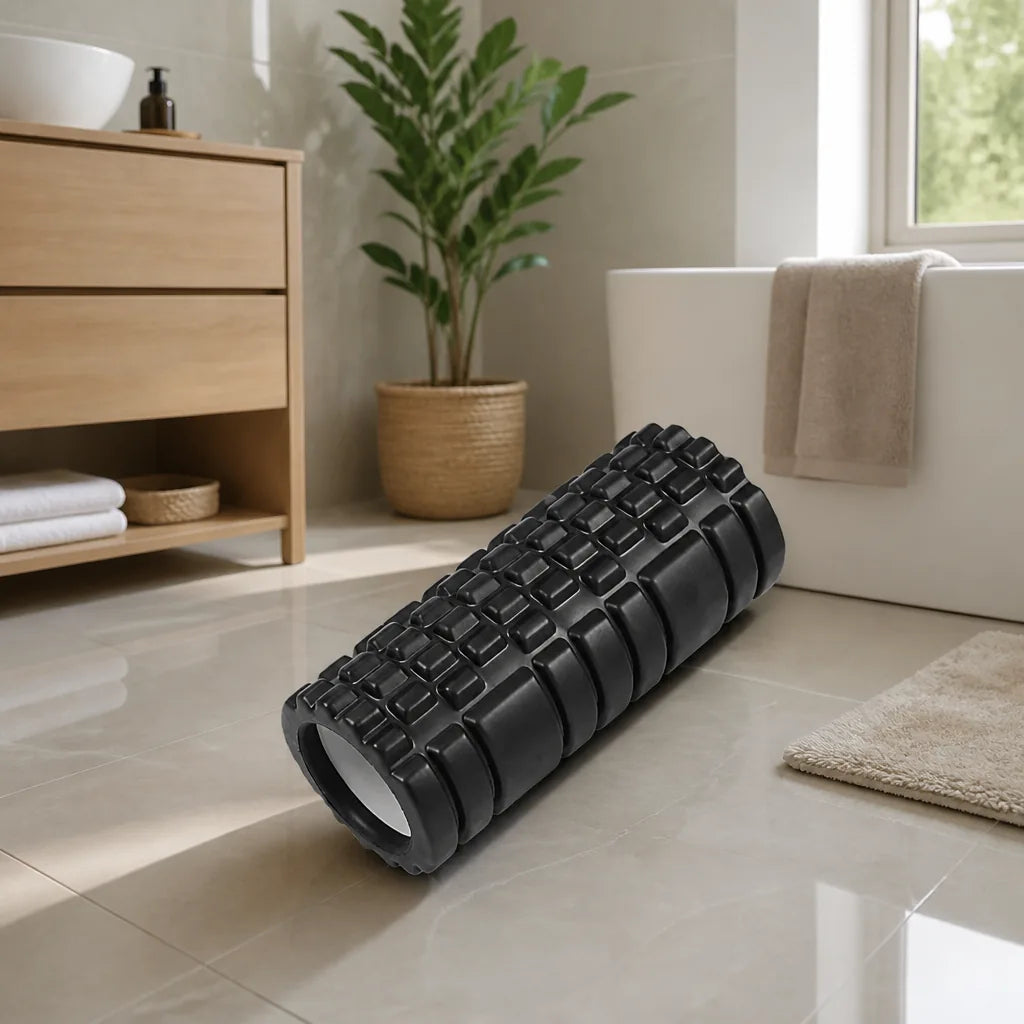 Thin leg artifact 33cm Yoga Column Foam Axis Massage roller Back Muscle  MassageThe grid Back training Muscle relaxation